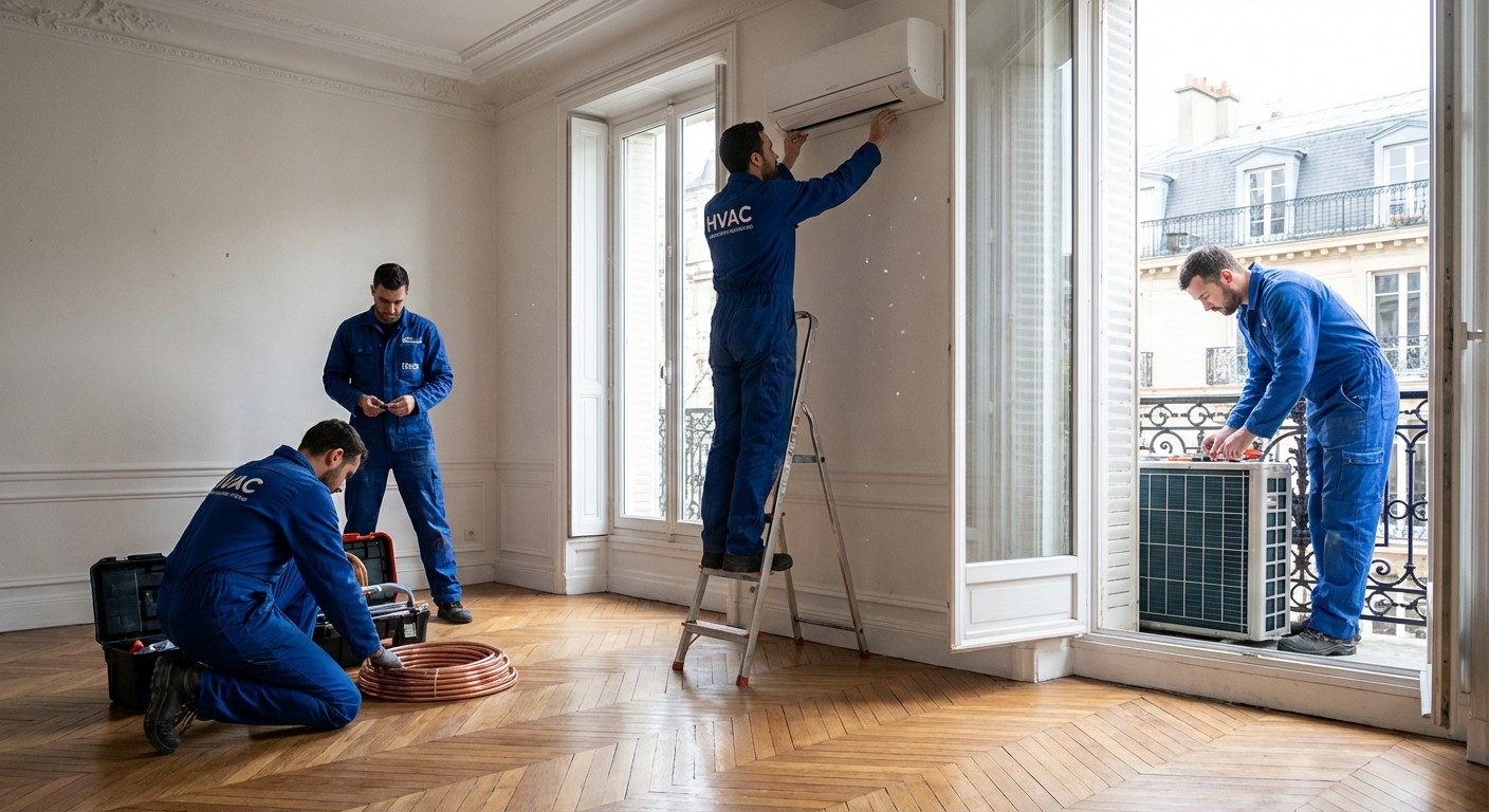 Projet de Chauffage et climatisation - Photo 1